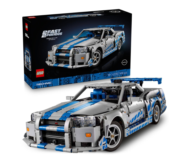 LEGO Technic 42210 Samochód Nissan Skyline GT-R - 1331620 - zdjęcie 4